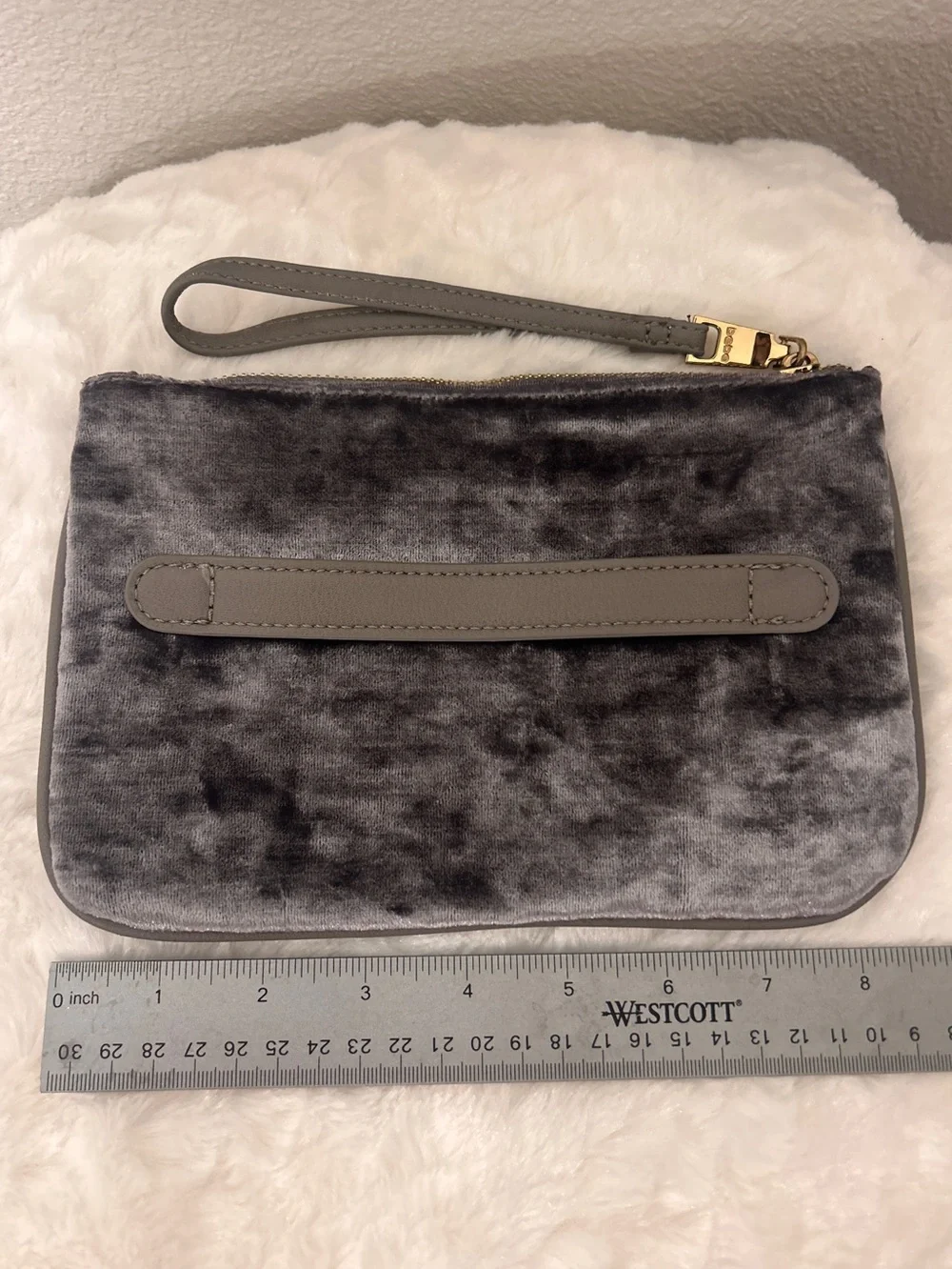 bebe plush gray